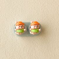 Mini soft contact lens kit retractable W-CT31帽子狗狗