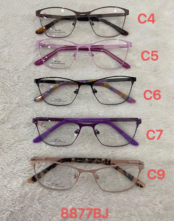 Metal frames for glasses 8877BJ