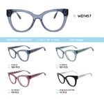 Plastic acetate eyeglasses frame for women WD1457