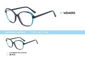 Plastic frames for glasses acetate material WD4090