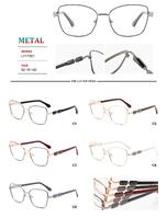 Metal frames for glasses with spring hinges Big City LF17001