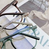 Оправа гибридная, металл + TR90, линзы с Blue Block покрытием SANTA 01222