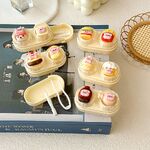 Mini soft contact lens kit retractable W-CT48小猪黄盒