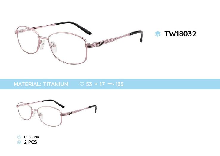 Titanium frames TW18032