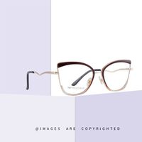 Оправа для очков комбинированная (металл + TR90) с защитой от синего света, с флексом FA87103