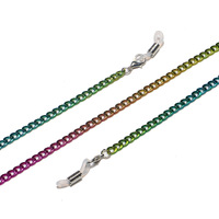 Металлическая цепочка для очков и масок с градиентными цветами GL1173