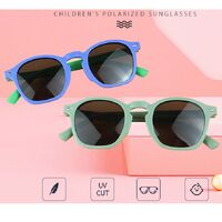 Polarized silicone sunglasses with UV400 protection for kids T11086