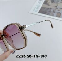 Оправа гибридная, металл + TR90, с солнцезащитной насадкой на защёлке (клипон) SANTA S2236