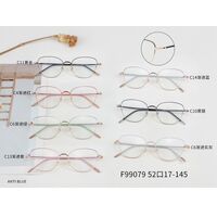 Metal frame MAMO with Blue Ray Cut protection lenses F99079