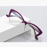Plastic TR90 frames for glasses with Blue Ray Cut protection and flex hinges FOCUS FCS2177
