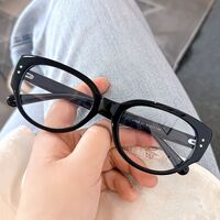 Plastic TR90 glasses with Blue ray cut, with case, KY27005