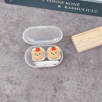 Mini soft contact lens XY-134翻盖笑脸熊