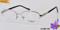 Metal eyeglass frame, material steel Allmilmo AL7087