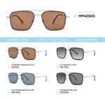 Metal frame polarized sunglasses MM4004S