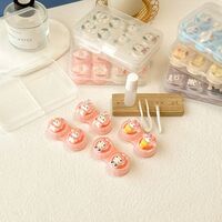 Soft contact lens kit with 4 containers WK-403四副6款