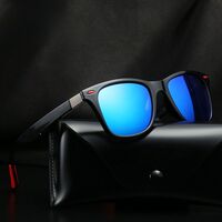 Polarized plastic TR90 sunglasses with UV400 protection 4195-GT