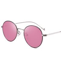 Очки металлические фотохромные с защитой от синего света 9630-2-GT