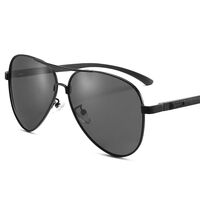 Polarized aluminum-magnesium sunglasses with UV400 protection 2858-GT