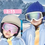 Safety shockproof childrens sports ski goggles 00376儿童滑雪-1-DX