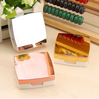 Portable companion case for soft contact lenses A-8035
