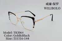 Metal + TR90 ultrathin women's frames with spring hinges Wilibolo TR3064