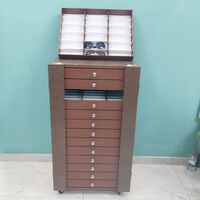 Office box - display case for frames and glasses, with combination locks, for 288/234 places JS-C231220