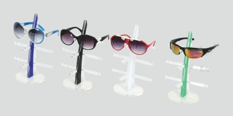 Glasses stand with 3 slots HD003