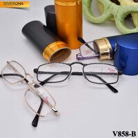 Metal eyeglasses Vizzini 858-B this metal cases