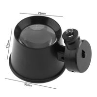 Лупа портативная карманная с подсветкой 13B-2(9001), диаметр: 25 мм, увеличение: 10X