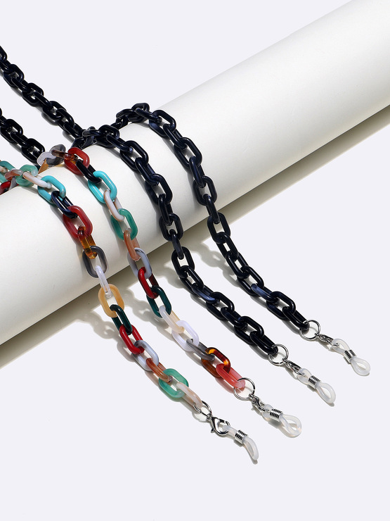 Acrylic leopard print glasses chain GM137