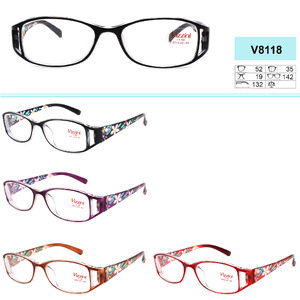 Eyeglasses Vizzini V8118, popular model, diopters: +1.00 to +6,00 (step 0,25); -1,00 to of -6.00 (step 0,5)