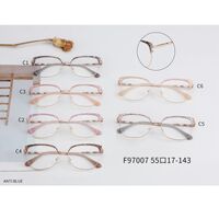 Combined frame (metal + TR90) with Blue Ray Cut protection lenses MAMO F97007