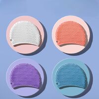 Шапочка для плавания силиконовая водонепроницаемая женская YM620-YU, 20*23 см