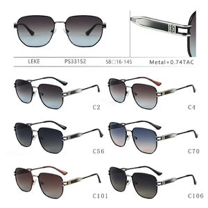Polarized metal sunglasses Leke PS33152
