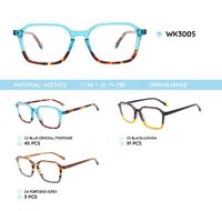 Acetate plastic frames for kids WK3005