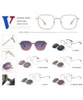 Metal frame + polarizing sun protection clip-on 5602-DA