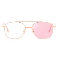 Очки фотохромные металлические для дали V8612 с розовыми линзами, диоптрии от 0.00 до -6.00, не центрованные
