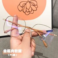 Очки металлические с дужками из поликарбоната с защитой Blue ray cut KY1128