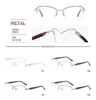 Nylor metal frames for glasses with spring hinges Big City RD9011