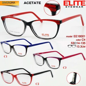 Оправа пластиковая из материала ацетат ELITE EE18001