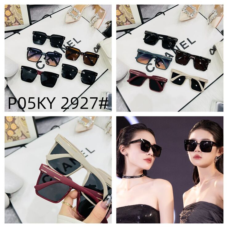 Polarized metal + TR90 sunglasses P05KY 2927