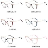 TR90 plastic frame or glasses with blue light protection, with spring hinges FA87112