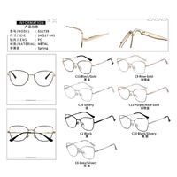 Metal frames with flex hinges MAMO S11739