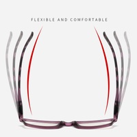 Plastic eyeglasses for reading KY021 Blue ray cut, diopters from +1.00 to +4.00, PD62-64