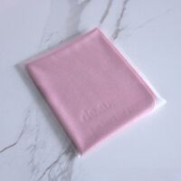 Салфетка из микрофибры/замши для протирки линз в очках, в индивидуальной упаковке, размер 17.5*14.5 см