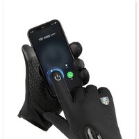 Nylon non-slip windproof, frost-resistant, waterproof gloves for sports D-ST-23704