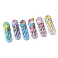 Мини-набор для мягких контактных линз - пинцет + присоска WL453-11卡通镊子