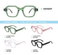 Plastic acetate eyeglasses frame WD1605P