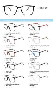 TR-90 plastic frames for glasses MD02-09