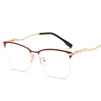 Metal glasses with blue light and UV protection 9708-GT